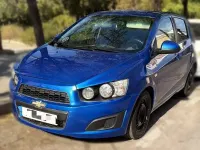 Usado Chevrolet Aveo LT 75 CV (55 kW) 2012 Azul Utilitario