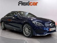 Usado Mercedes C220 170 CV (125 kW) 2019 Azul Coupe