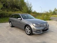 Usado Mercedes C220 Avantgarde 170 CV (125 kW) 2014 Gris / plata Familiar