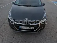 Usado Peugeot 208 GT-line 100 CV (73 kW) 2016 Gris / plata Utilitario