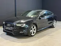 Usado Audi A5 Sportback S-Line 177 CV (130 kW) 2014 Negro Utilitario