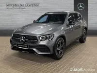 Usado Mercedes GLC200 163 CV (119 kW) 2022 Gris selenita SUV