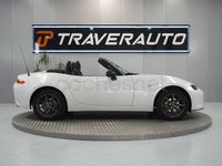 Usado Mazda MX5 Luxury 131 CV (96 kW) 2018 Blanco Descapotable