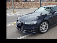Usado Audi A6 S-Line 272 CV (200 kW) 2015 Azul Familiar