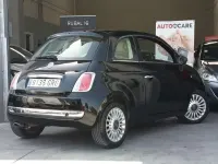 Usado Fiat 500 Lounge 69 CV (50 kW) 2009 Negro Descapotable