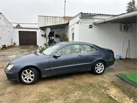 Usado Mercedes CLK270 Elegance 170 CV (125 kW) 2004 Azul Coupe