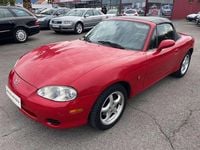 Usado Mazda MX5 Exclusive 110 CV (80 kW) 2001 Rojo Descapotable