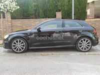 Usado Audi A3 S-Line 150 CV (110 kW) 2015 Negro Berlina