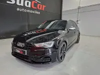 Usado Audi S3 S-Line 300 CV (220 kW) 2014 Negro Berlina