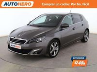 Usado Peugeot 308 Allure 120 CV (88 kW) 2016 Gris Utilitario