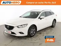 Usado Mazda 6 Style 145 CV (106 kW) 2017 Blanco Familiar