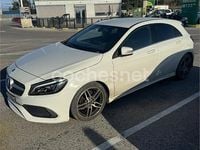 Usado Mercedes A200 AMG line 136 CV (100 kW) 2017 Blanco Berlina
