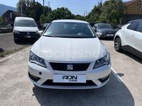 Usado Seat Leon Reference 115 CV (84 kW) 2018 Blanco Berlina