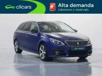 Usado Peugeot 308 SW Allure 131 CV (96 kW) 2019 Azul Familiar