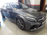 Usado Mercedes C200 136 CV (100 kW) 2019 Gris / plata Berlina
