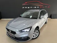 Usado Seat Leon Style 115 CV (84 kW) 2021 Gris / plata Familiar