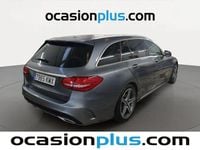 Usado Mercedes C220 AMG 170 CV (125 kW) 2018 Gris Familiar