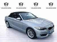 Usado BMW 218 Comfort Edition 150 CV (110 kW) 2017 Gris / plata Descapotable