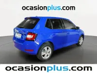 Usado Skoda Fabia 75 CV (55 kW) 2019 Azul Utilitario