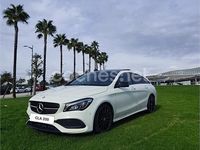 Usado Mercedes CLA200 Shooting Brake AMG line 136 CV (100 kW) 2017 Blanco Familiar