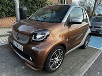 Usado Smart ForTwo Cabrio Brabus 102 CV (75 kW) 2017 Marrón Descapotable