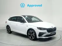 Usado Skoda Scala Monte Carlo 116 CV (85 kW) 2025 Blanco Utilitario