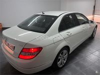 Usado Mercedes C220 Avantgarde 170 CV (125 kW) 2009 Blanco Berlina