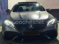 Usado Mercedes E63S AMG 612 CV (450 kW) 2018 Gris / plata Berlina