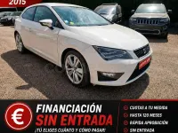 Usado Seat Leon FR 184 CV (135 kW) 2014 Blanco Berlina