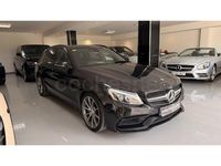 Usado Mercedes C63 AMG 476 CV (350 kW) 2015 Negro Familiar