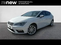 Usado Seat Leon XCELLENCE 150 CV (110 kW) 2017 Blanco Berlina