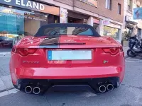 Usado Jaguar F-Type R 552 CV (405 kW) 2015 Rojo Descapotable