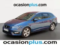 Usado Seat Leon FR 150 CV (110 kW) 2015 Azul Monovolumen