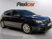 Usado Peugeot 308 Style 131 CV (96 kW) 2020 Negro Berlina