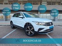 Usado VW Tiguan Life 150 CV (110 kW) 2021 Blanco SUV