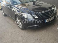 Usado Mercedes E220 Elegance 170 CV (125 kW) 2011 Negro Berlina