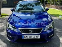 Usado Seat Leon Style 110 CV (80 kW) 2017 Azul Berlina
