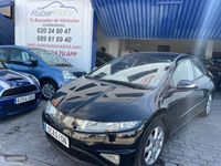 Usado Honda Civic 140 CV (102 kW) 2008 Negro Berlina
