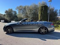 Usado Mercedes E220 194 CV (142 kW) 2018 Gris / plata Descapotable