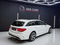 Usado Mercedes C220 170 CV (125 kW) 2017 Blanco Familiar