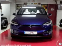 Usado Tesla Model X Long Range AWD 386 kW (525 CV) 2020 Azul SUV