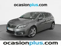 Usado Peugeot 308 Allure 131 CV (96 kW) 2019 Gris plata Utilitario