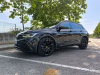 Usado VW Tiguan R-line 200 CV (147 kW) 2021 Negro SUV