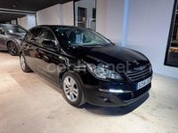 Usado Peugeot 308 Style 130 CV (95 kW) 2017 Negro Berlina