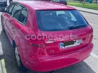 Usado Audi A3 Ambiente 125 CV (91 kW) 2008 Rojo Utilitario