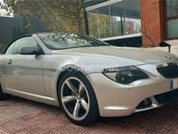 Usado BMW 645 Cabriolet 333 CV (244 kW) 2004 Gris / plata Descapotable