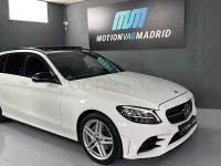 Usado Mercedes C200 184 CV (135 kW) 2019 Blanco Familiar