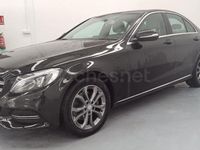 Usado Mercedes C220 170 CV (125 kW) 2015 Negro Berlina