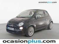 Usado Fiat 500C Lounge 105 CV (77 kW) 2014 Negro Descapotable