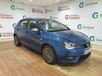 Usado Seat Ibiza Style 90 CV (66 kW) 2015 Azul Berlina